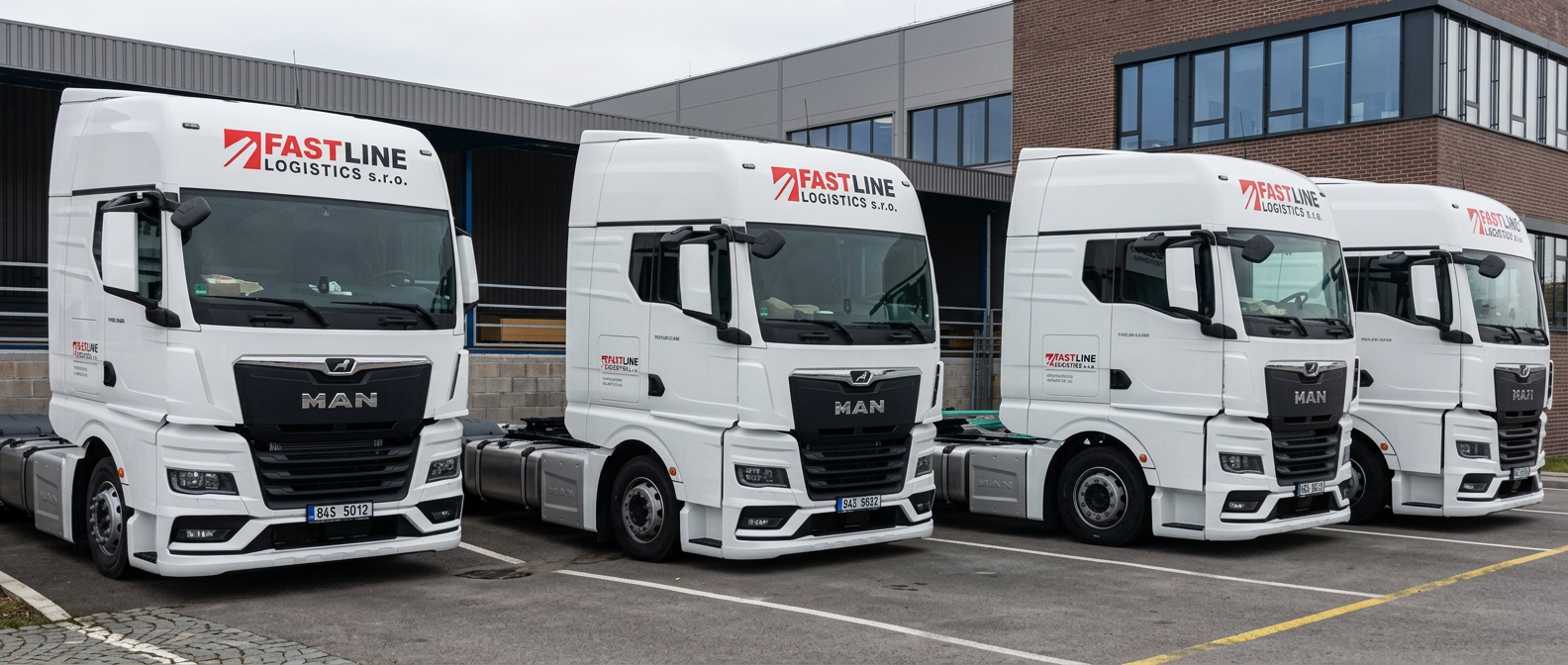 Flotila tahačů FASTLINE Logistics